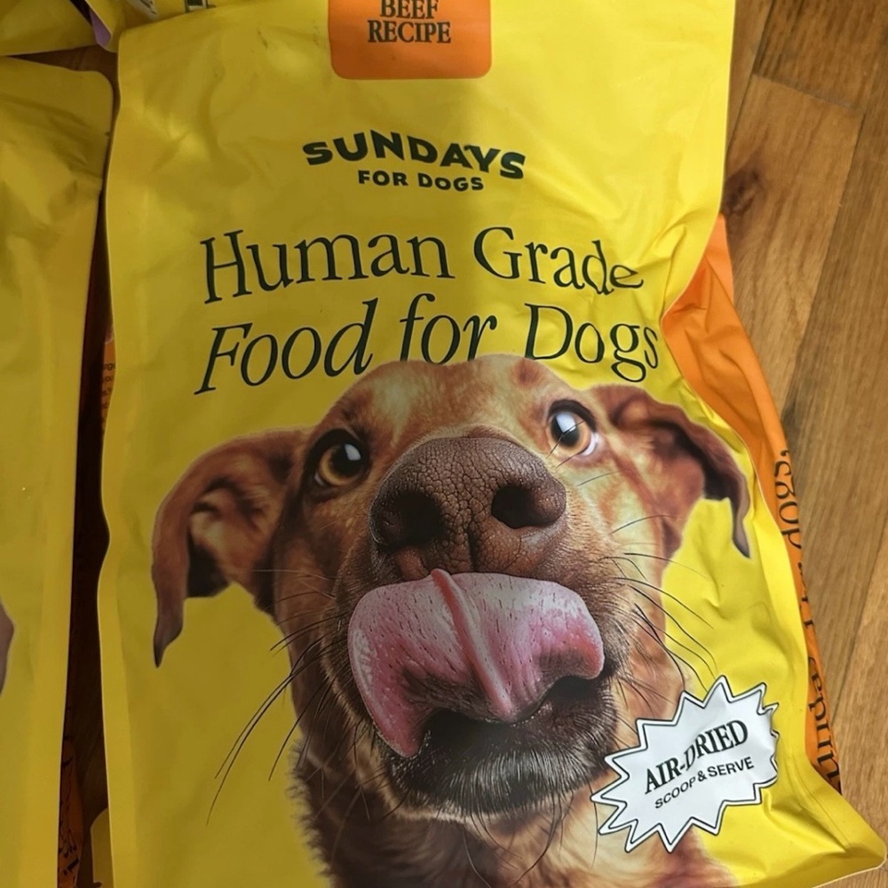 Sundays Human Grade Dog Food Beef Recipe